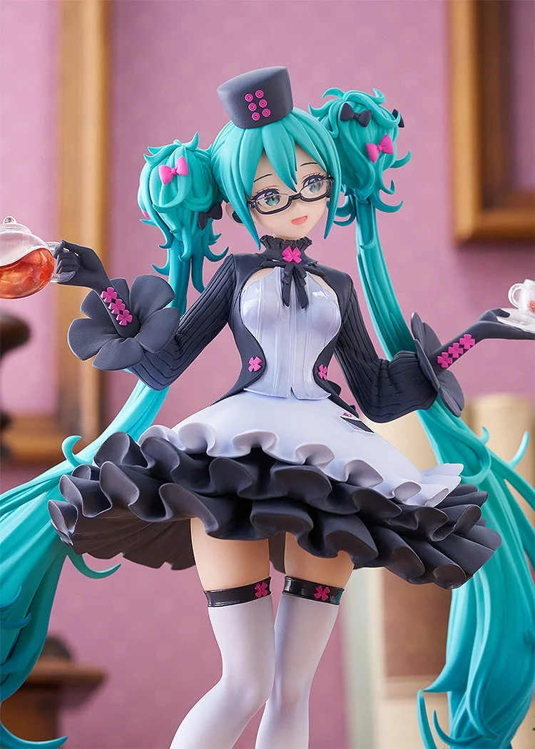 Figurine Hatsune Miku Ver. Glasses x Café de Vocaloid par Good Smile Company